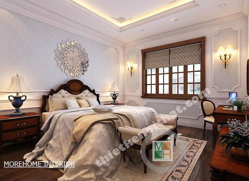 Mẫu tap gỗ tự nhiên sẽ làm cho phòng ngủ của bạn trở nên tiện nghi hơn.